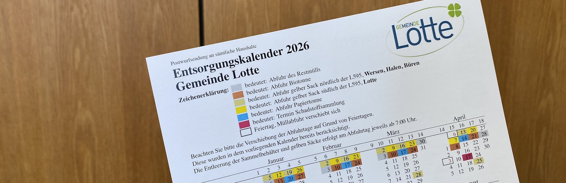 Entsorgungskalender
