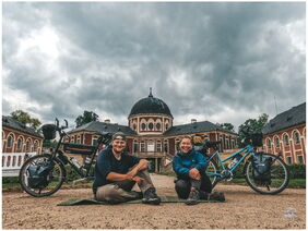 Die Weltradler von Quit and Go: Franzi und Fabian (Foto: privat)