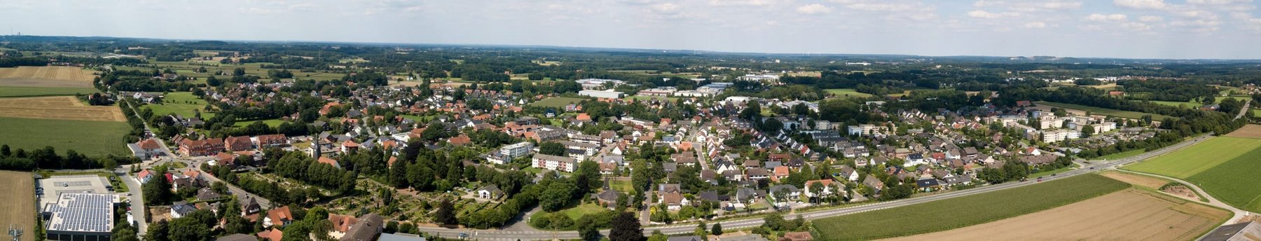 Gemeinde Lotte Luftbild